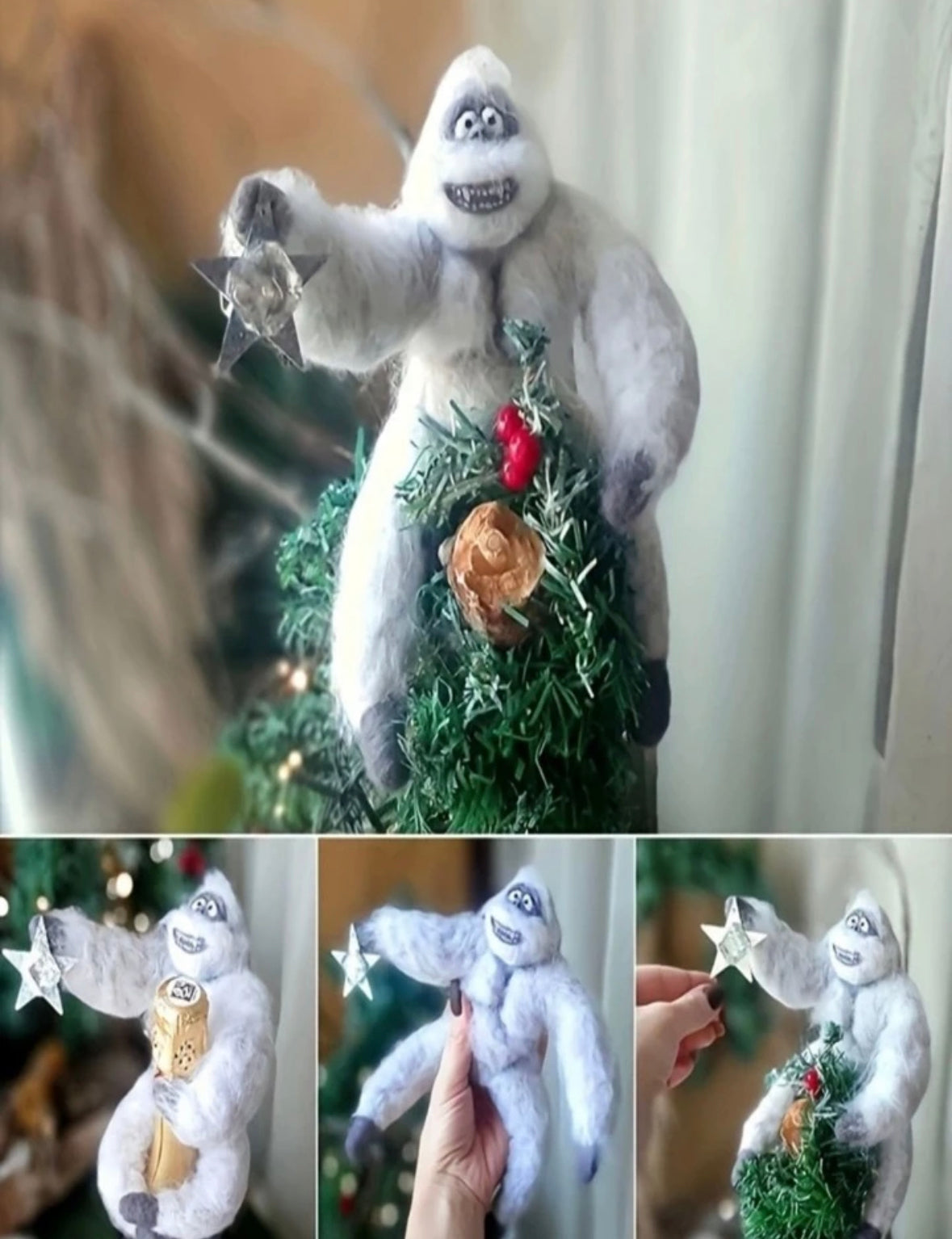 Christmas Tree decoration abominable Snowman
Decoration