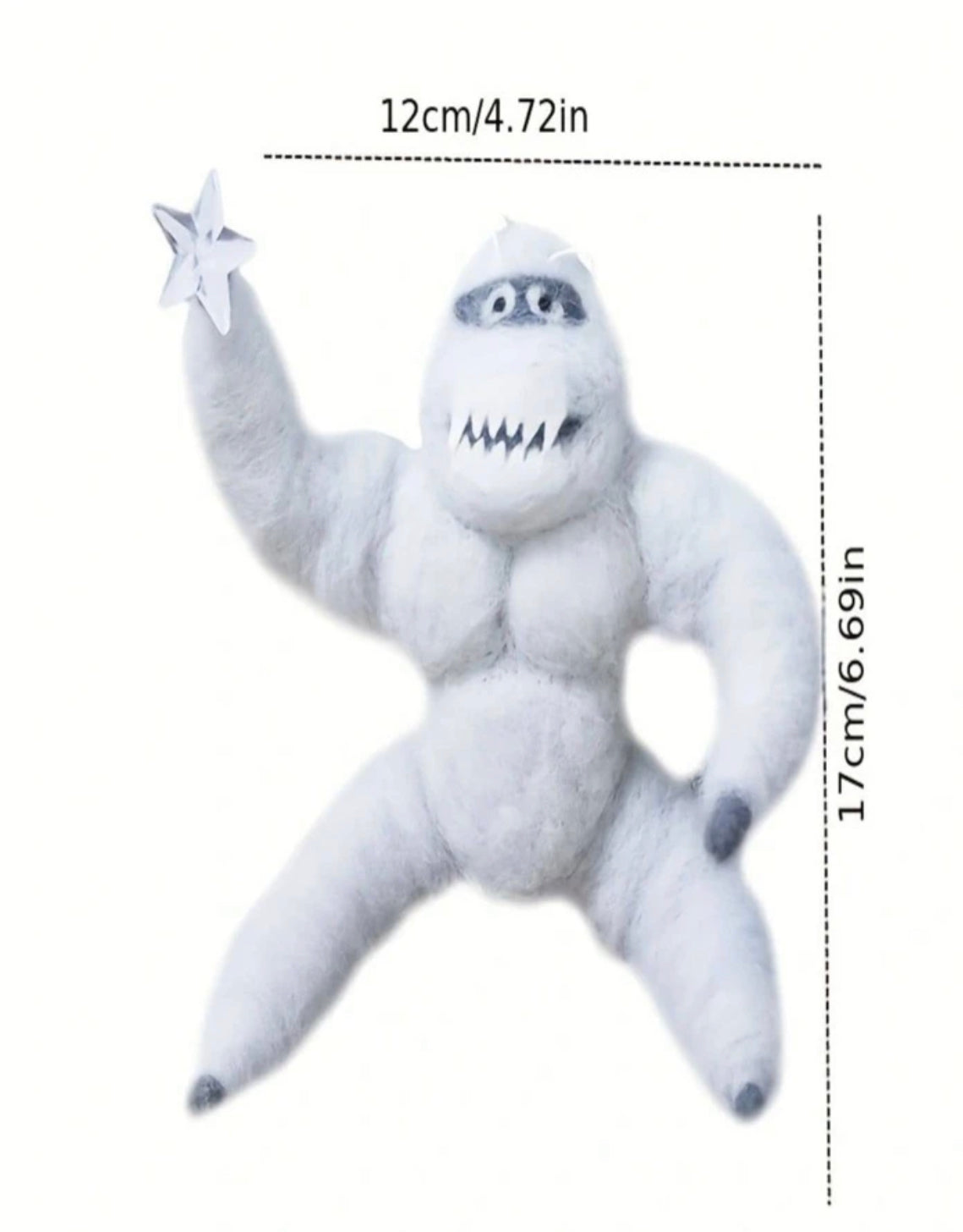 Christmas Tree decoration abominable Snowman
Decoration