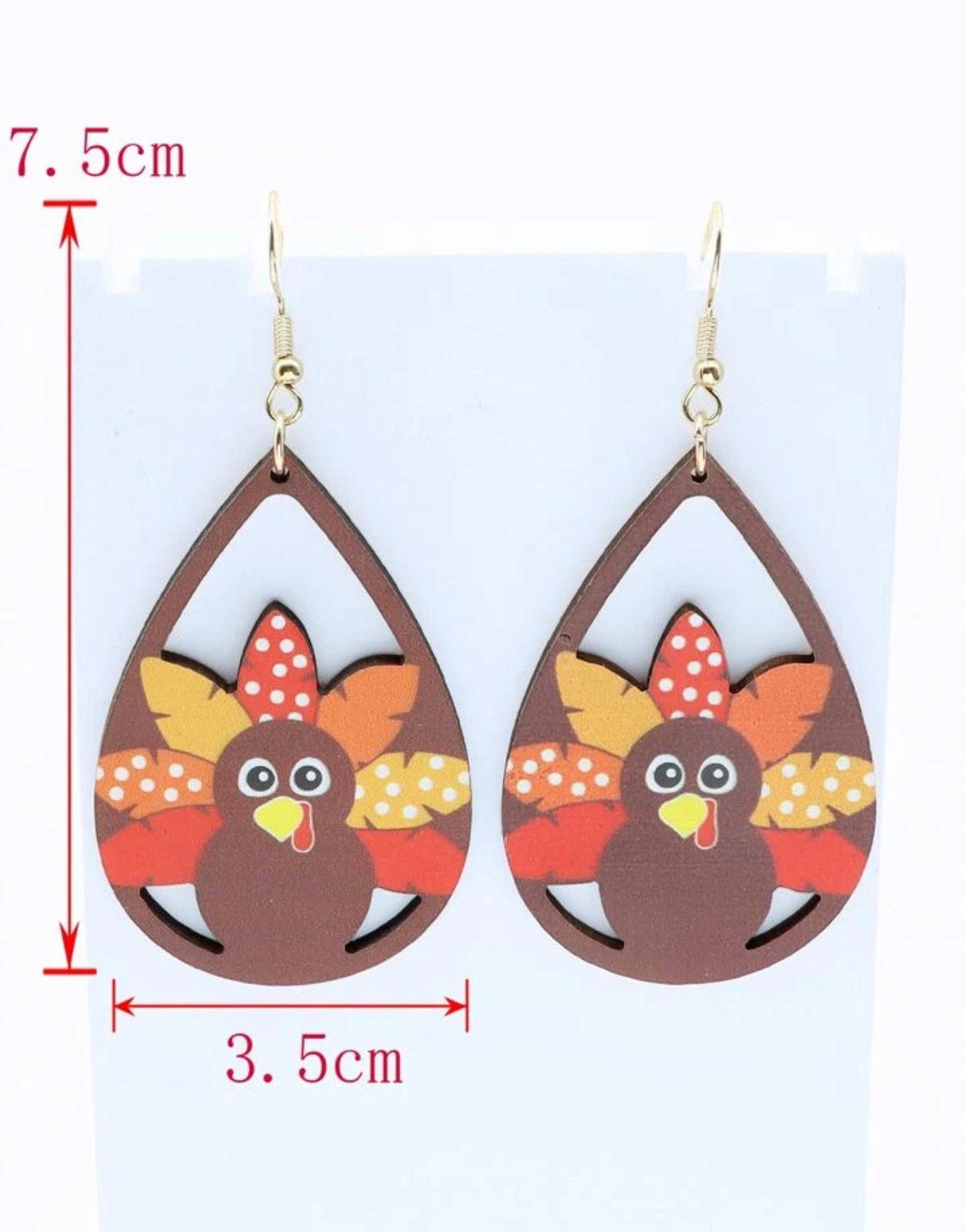 Gobble Gobble earrings